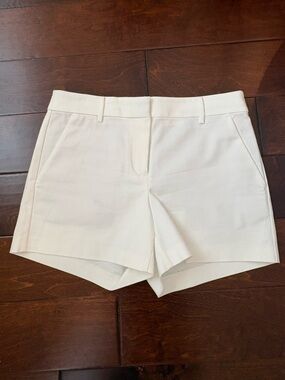 LOFT Riviera White Tailored Women's Shorts